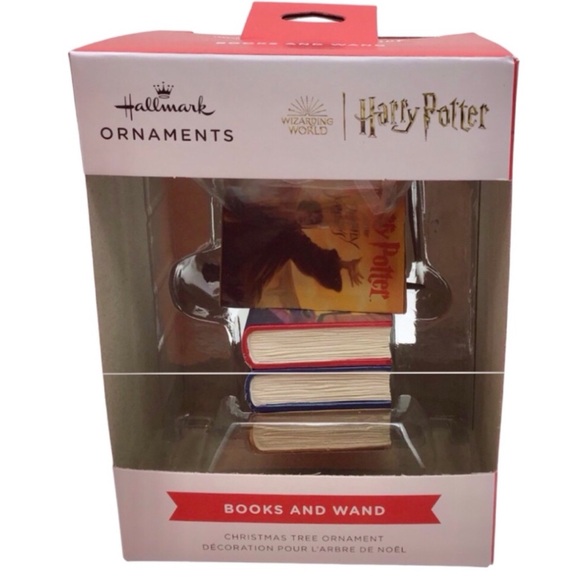 Hallmark Harry Potter “Books and Wand” Christmas Ornament (NWT) - Picture 6 of 11